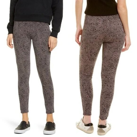 Spanx Jean-ish® Ankle Jeggings  In Desert Dot  Women's Size XS - Picture 1 of 13